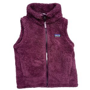 Very Nice Patagonia Women's Los Gatos Fleece Vest Full Zip Purple Sz EXTRA Small